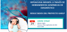 A GHELP apresenta os seus resultados na detecção da hipoacusia infantil